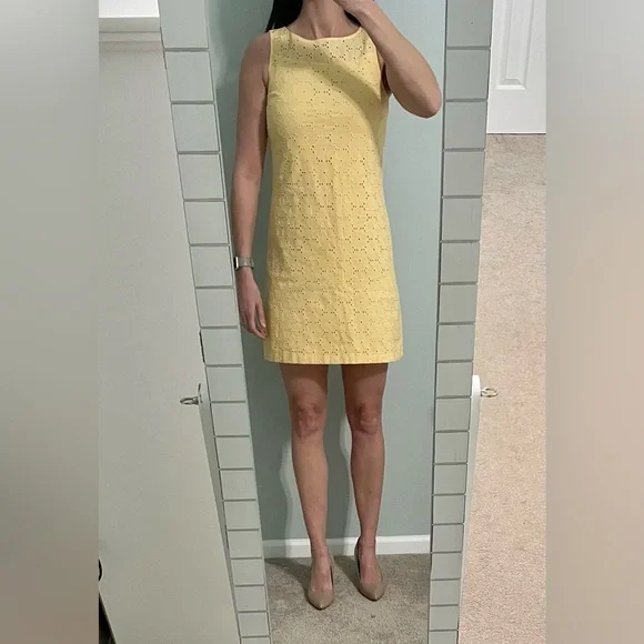 White House Black Market | Dresses | Yellow Crochet White House Black  Market Dress | Poshmark